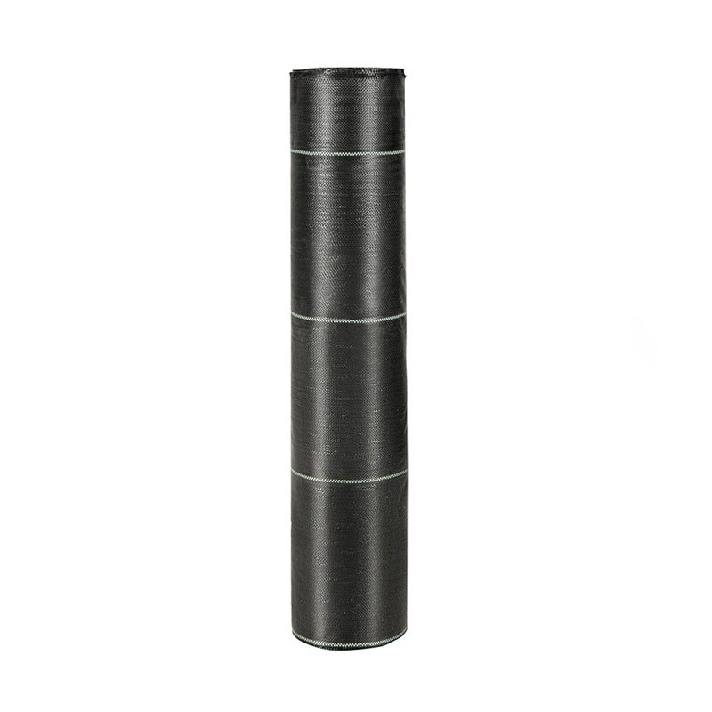 Garden Tools Weed Barrier Landscape Fabric (Color: Black, size: 6.5 ft)